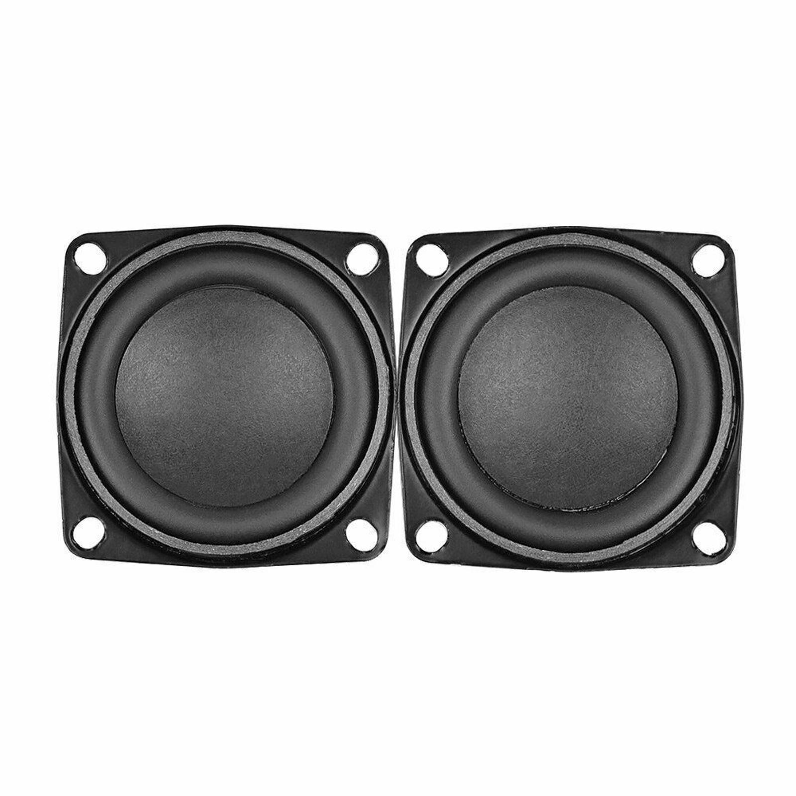 10W 2" Full Range 4ohm Universal Magnetic Speaker With Installation Space 2Pack