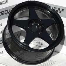 Circuit Csf22 18x9.5 5x120 38 Gloss Black Spun Forged Wheels Spoon Regamaster