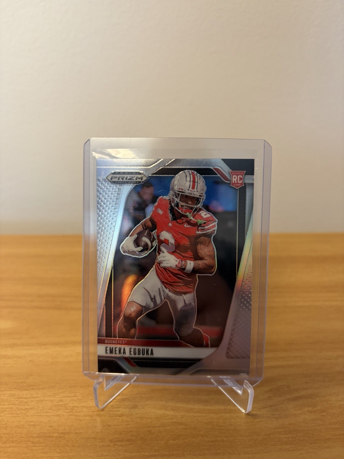 2025 Panini Prizm Draft Picks - Emeka Egbuka #85 Silver Prizm (RC)