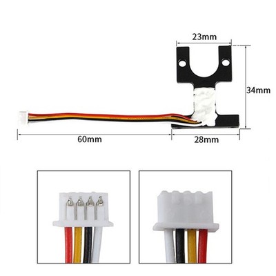 For Anycubic Vyper Extruder Hot End Mounting Block  Leveling Sensor 3D Printer
