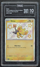 2024 Pokemon Paldean Fates Shinx 135/091 Shiny Rare TAG 10 RANKED #1 on eBay