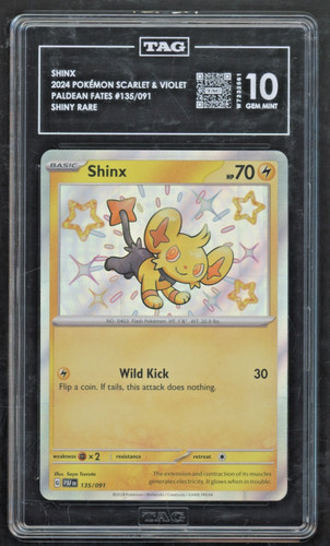 Shinx graded TAG 10 for sale on eBay