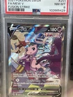 2021 POKEMON SWORD & SHIELD FUSION STRIKE #251 FULL ART/MEW V PSA 8