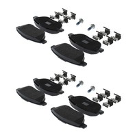 2 BremsbelagsäTze Scheibenbremsen 19 Mm Bosch FüR U.A. Fiat Multipla