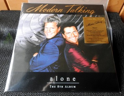Modern Talking - Alone - The 8th Album (Red & Blue Marbled) Vinyl LP Mint
