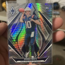 2024 Panini Phoenix NFL Football Drake Maye #179 Hyper Prizm Rookie RC Patriots