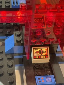 Lego 6781 Space Police Light Up SP-Strike Spaceship 100% Complete w/ Manual