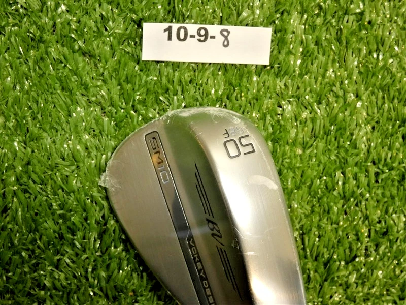 Titleist Vokey SM10 Chrome 50* 8* Gap Wedge F Grind NS Pro 950 Regular Steel New - Image 2 of 4