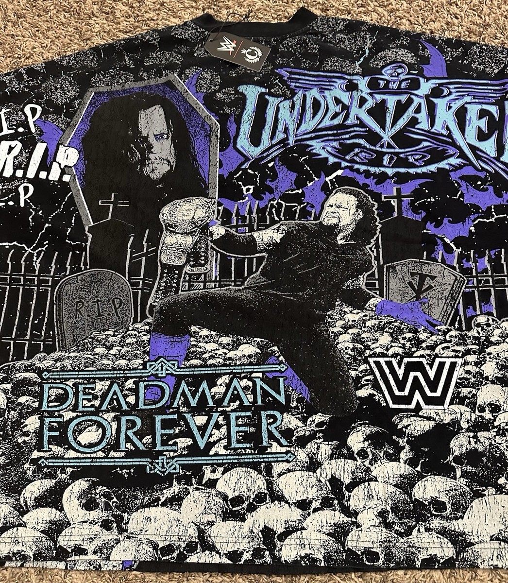 Crazy AOP Culture Kings Undertaker WWE T-Shirt All Over Print