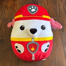 PAW Patrol Marshall GUND Squish Plush, Official Toy from the Hit Cartoon, Squish