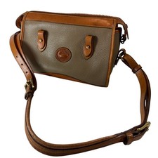 Dooney Bourke Vintage Leather 1990's Crossbody Bag