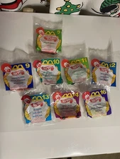 McDONALD'S 1990’s HOT WHEELS HAPPY MEAL TOYS-lot OF 8 HOT WHEELS