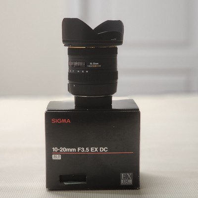 Sigma EX 10-20mm 1:3.5 DC HSM Lens for Nikon DSLR Cameras