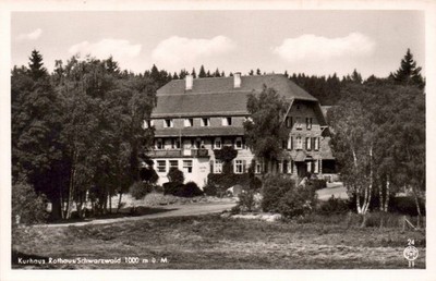 AK Kurhaus Rothaus Schwarzwald, Verlag Franz Titisee (Nr. 1386)