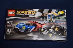Lego Speed Champions 75881 and 76905 Ford GTs and Bronco R New in sealed boxes