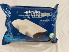 Derila Cervical Memory Foam Pillow 50x30x10 cm NEW Supports Spine & Neck