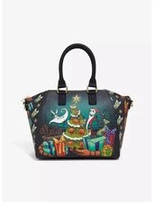 NWT Loungefly The Nightmare Before Christmas Sandy Claws Zero Satchel Bag