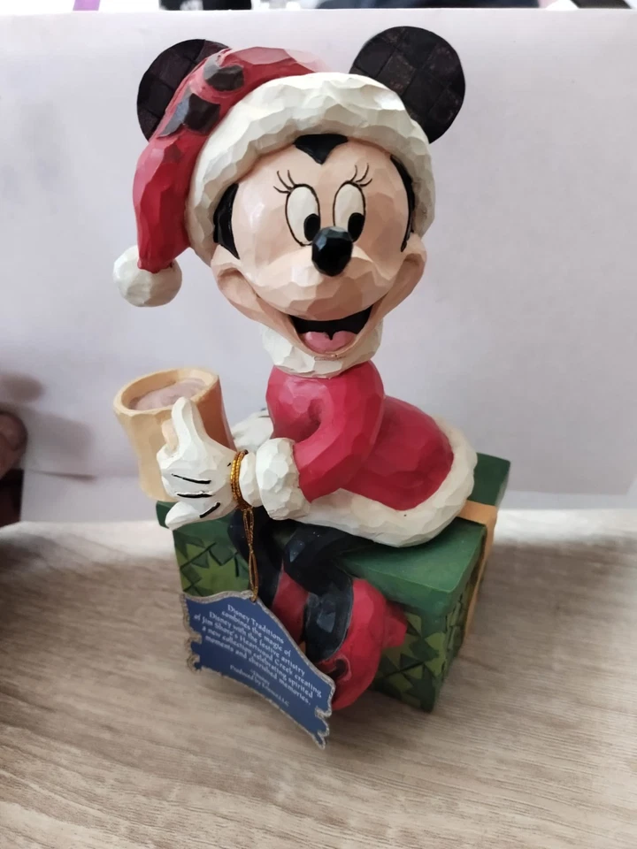 Disney Traditions Figur - Jim Shore - Minnie mit Kakao - Bild 1 von 1