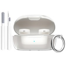 for Bose New QuietComfort Earbuds Case Clear 2024,Full Protective Soft Transp...