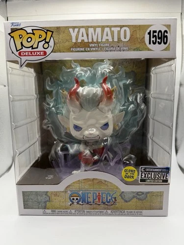 Funko Pop Deluxe One Piece Yamato #1596 Entertainment Earth Exclusive GITD