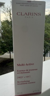 Clarins Multi-Active Revitalizing Treatment Essence 6.7oz / 200ml *NEW*