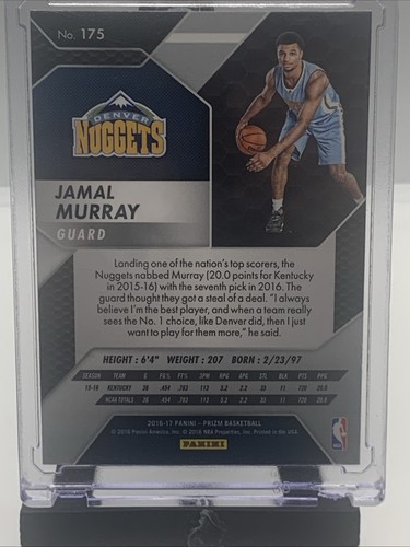 2016-17 Panini Prizm #175 Jamal Murray RC ROOKIE - Picture 6 of 10