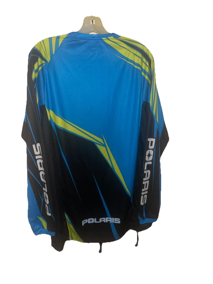 Polaris Jersey ATV Motocross Off Road MX Long Sleeve Men’s Size Small - Image 3 of 4