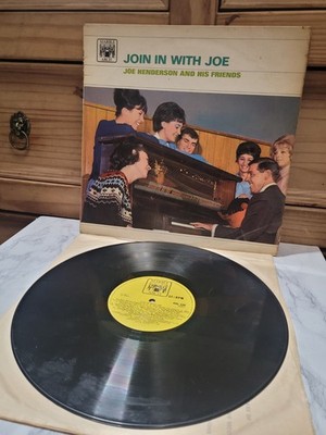Joe 'Mr Piano' Henderson And His Friends   Join In With Joe - Vinyl 12'' Record -