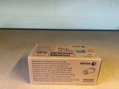 Genuine Xerox Versalink C600/C605 106R03899 black toner factory sealed-writing