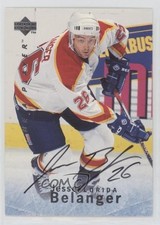 1995-96 Upper Deck Be a Player Auto Jesse Belanger #S143 Auto 1ct0
