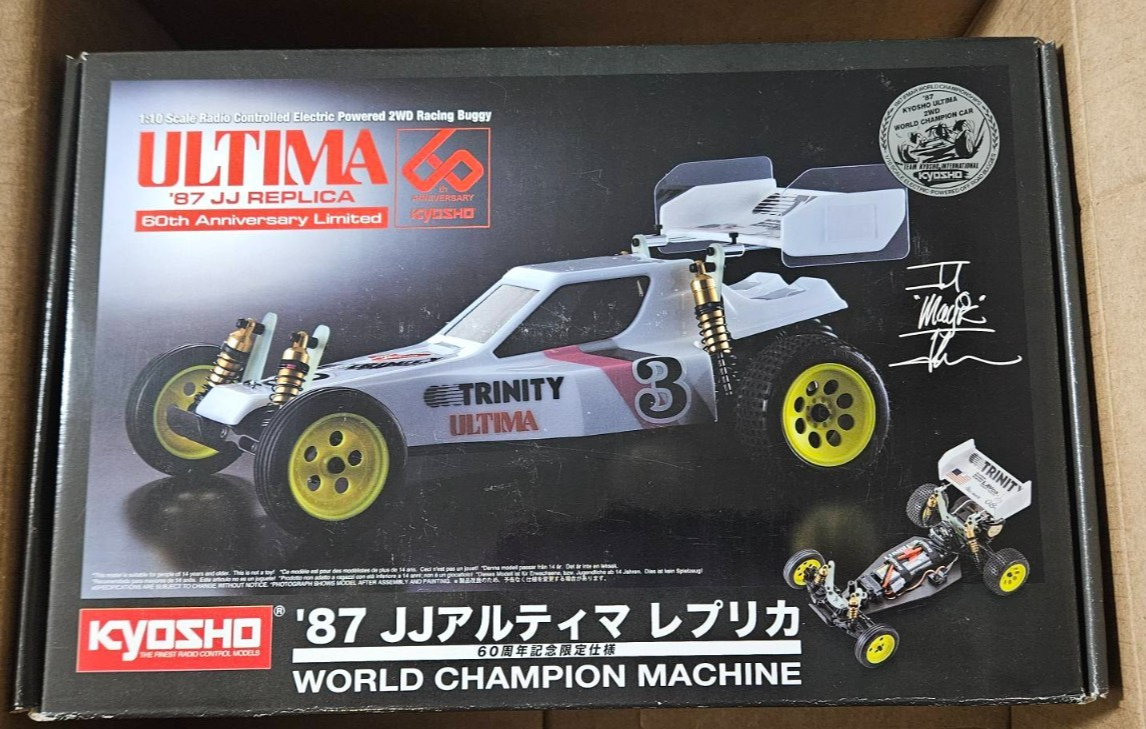 KYOSHO ULTIMA 1987 JOEL JOHNSON JJ Replica 60th Anniversary