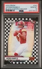 Panini 2024 Prizm Jayden Daniels Rookie #347 Black & White Checker Prizm PSA 10