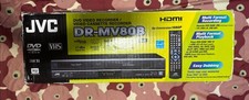JVC DR-MV80B DVD  VCR / VHS COMBO Video Player / Recorder HDMI - New Open Box