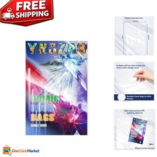 Comic Buch Schutz - 100 Stück, 6,875 x 10,5 Zoll Säurefreie Beutel