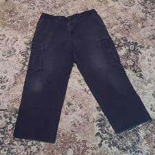 Dickies Men's Cargo Work Pants Navy 36x32 100 Cotton LP337NV