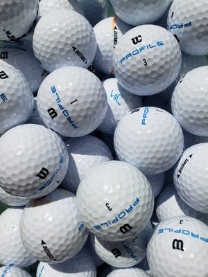 100 GOLFBÄLLE WILSON STAFF PROFILE (no lakeballs) QUALITÄT AAAA TOP ANGEBOT