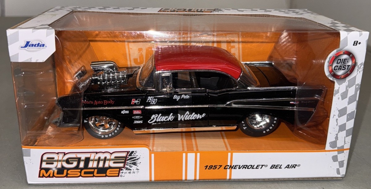 ジェイダトイズ JT 1/24 1957 シボレー サバーバン BLACK シボレー サバーバン JadaToys 1/24スケール ローライダー