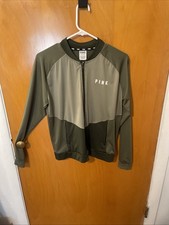 Victorias Secret PINK Olive Green Track Jacket Small