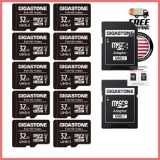 Versatile 32GB Micro SD Cards 10-Pack - 90MB/s for Security Cameras More