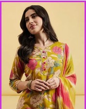 Women New Tranding Kurta With Pant With Dupatta Set.size S To 2xl.