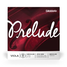D'addario Prelude D String Natural Steel Core For Violin Fiddle Jazz 80 Chara...