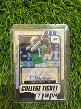 2021 Contenders Draft Picks College Ticket /39 Jaelon Darden #321 Rookie Auto RC