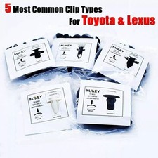 100PCS Trim Panel Clips Bumper Expansion Nails For Toyota Corolla Camry Lexus