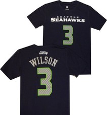Russell Wilson Seattle Seahawks Youth Boys 8-20 Performance Shirt Youth New Tags