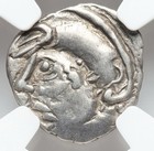Ngc Ch Vf, Gaul Aedui Ancient France 50 Bc Celtic Celts Ar Quinarius Silver Coin