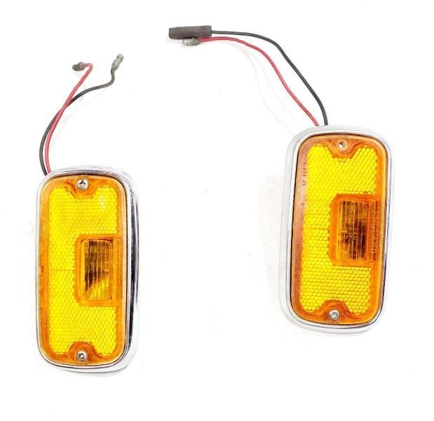 Rolls-Royce Silver Shadow 1980 Front Left, right Reflectors Pair