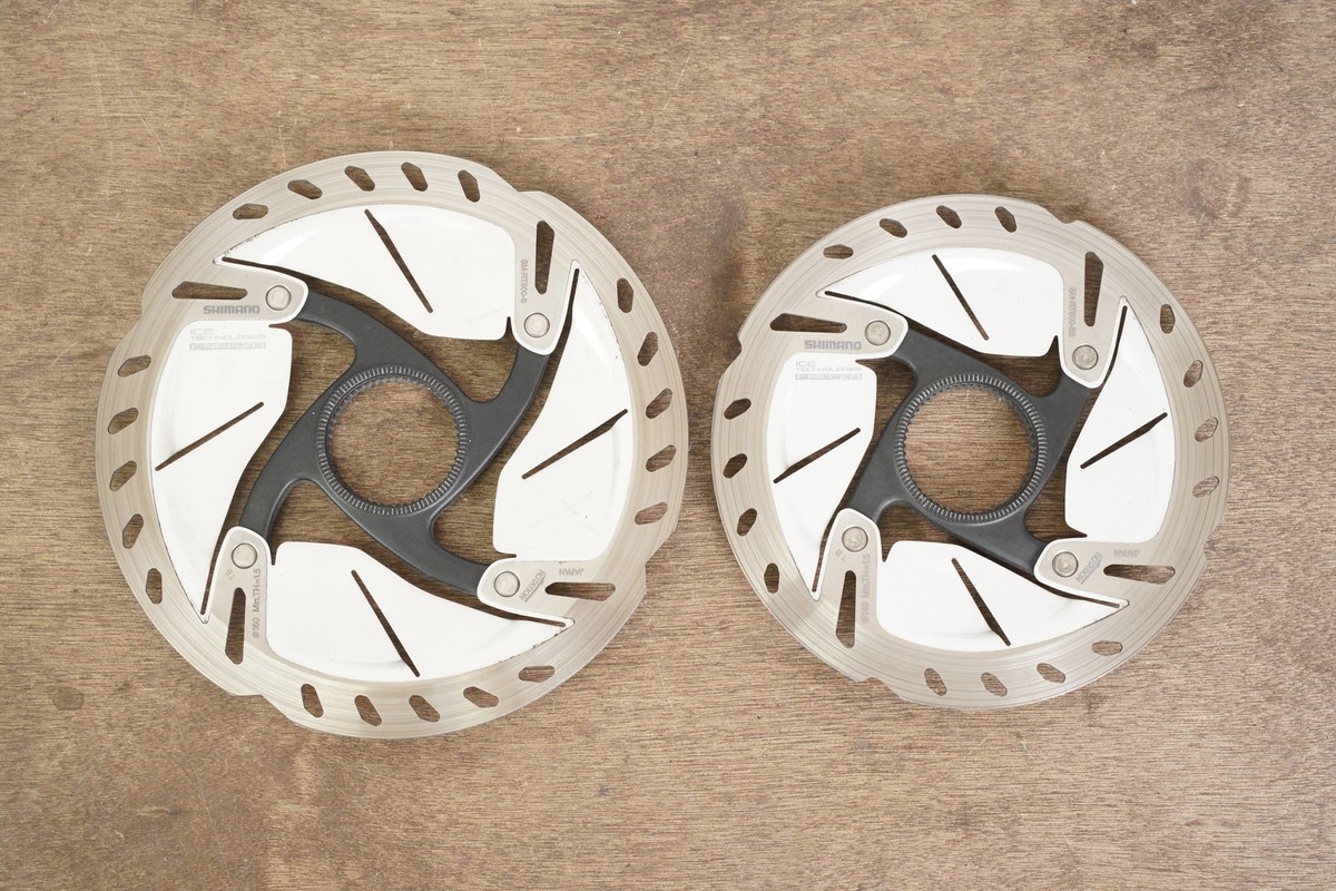 2) 140mm/160mm Shimano Ultegra SM-RT800 Center Lock Disc