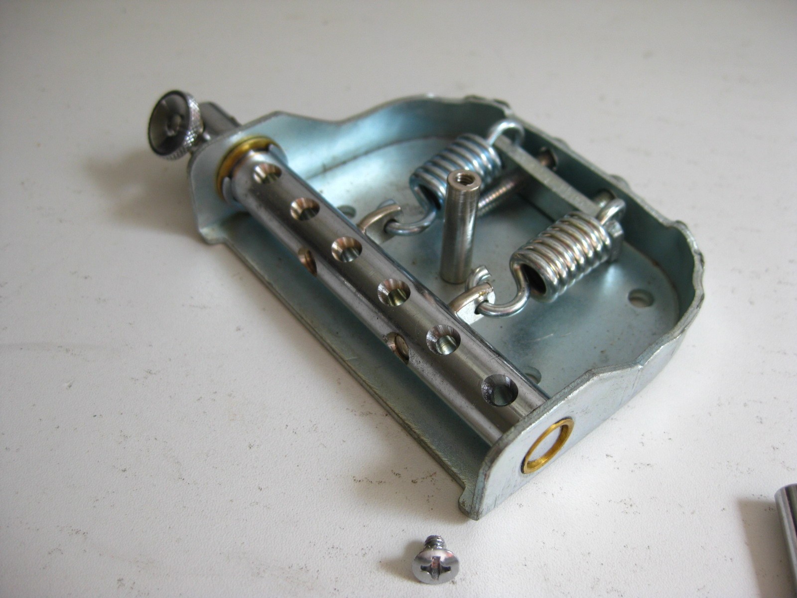 Vintage 60's Teisco Zimgar Kimberly Guitar Tremolo Tailpiece Part for Project