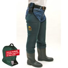 Behr Neopren Watstiefel Hüftstiefel mit Tasche alle Größen zur Auswahl 
