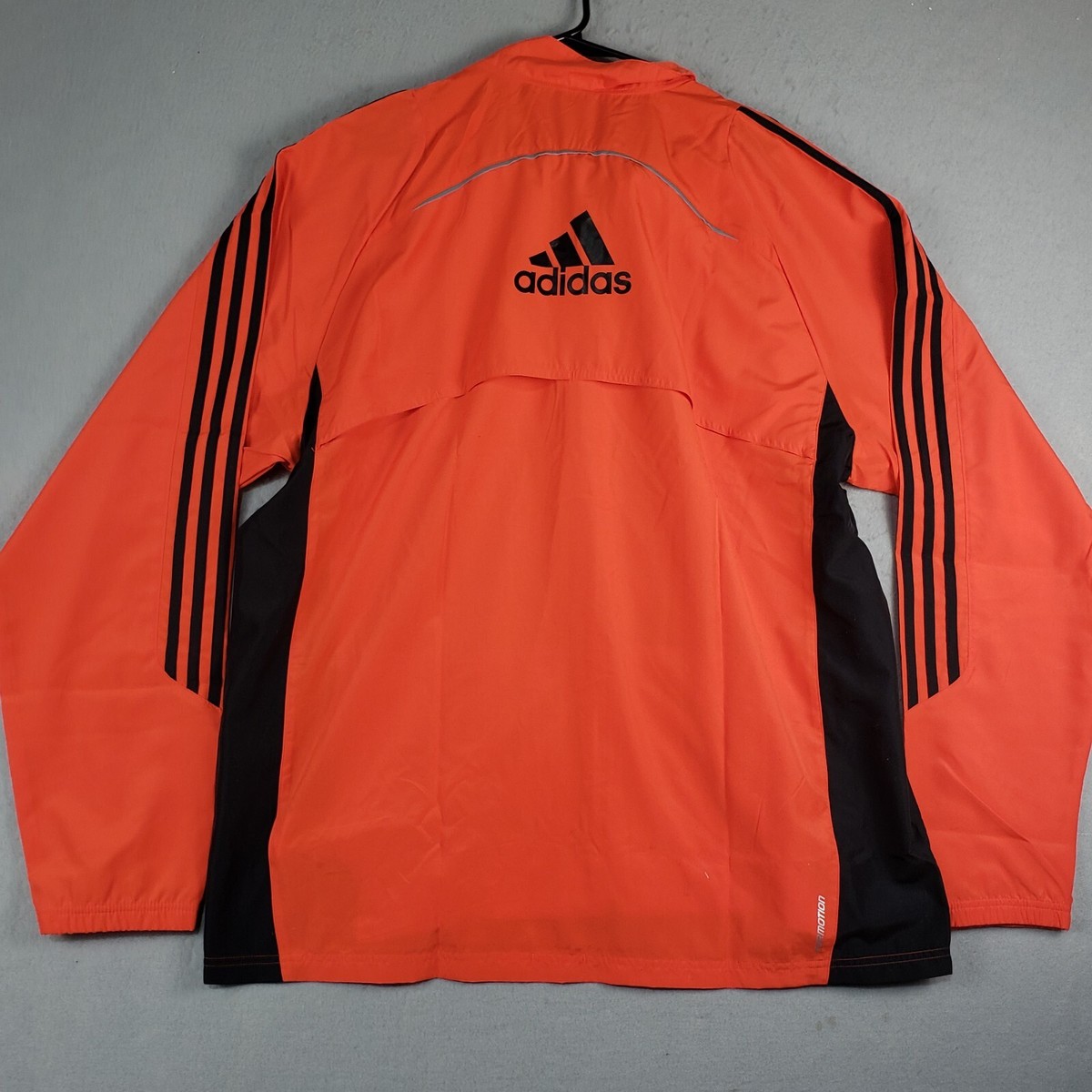 NOS Adidas BOSTON MARATHON 2012 Running Track Jacket Orange Mens
